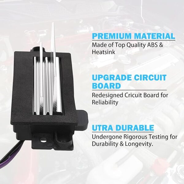 AC Blower Motor Resistor Blower Control Module - Image 3